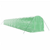 ZNTS Greenhouse with Steel Frame Green 40 m² 20x2x2 m 3188025