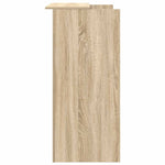 Reception Desk Sonoma Oak 100x50x103.5 cm Engineered Wood 3324162