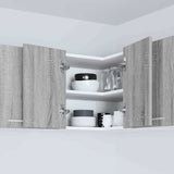 Hanging Cabinet Grey Sonoma and White 57 x 57 x 40 cm 884191