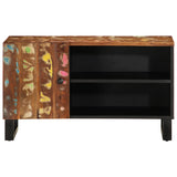 TV Cabinet 80x33x46 cm Solid Wood Reclaimed&Engineered Wood 351964