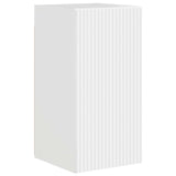 TV Wall Cabinet Set 4 pcs High Gloss White Engineered Wood 3408911