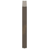 Dining Table Legs U-Shaped 2 pcs Natural Steel 80x cm Steel 4013191