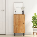 ZNTS Sideboard with Door 40x31x75 cm Solid Wood Acacia 352910