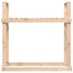 ZNTS Firewood Rack 110x35x108.5 cm Solid Wood Pine 823857