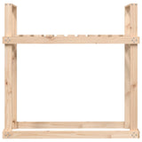 ZNTS Firewood Rack 110x35x108.5 cm Solid Wood Pine 823857
