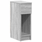 Bedside Cabinets with Drawer 2 pcs Grey Sonoma 20x36x60 cm 858706
