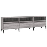 TV Cabinet Grey Sonoma 150x30x44.5 cm Engineered Wood 831923