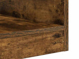 End Table 2 pcs Smoked Oak 40.5 x 40 x 45 cm Engineered Wood 890921