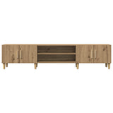 TV Cabinet Artisan Oak 180x31.5x40 cm Engineered Wood 857142