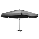 Garden Parasol Anthracite Polyester, Aluminium, Steel 47372