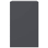 Bedside Cabinets 2 pcs Anthracite 34.5x39x62 cm Steel 841780