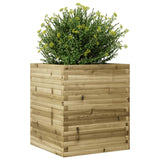 ZNTS Garden Planter 60x60x68.5 cm Impregnated Wood Pine 3282473