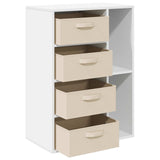 Sideboard with Drawer White 60 x 33.5 x 84 cm 8000468