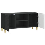TV Cabinet 102 x 34.5 x 50 cm Black Engineered Wood 895156