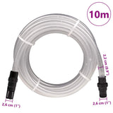 Suction Hose with PVC Connectors Transparent 1" 10 m PVC 151075