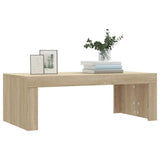 Coffee Table Sonoma Oak 102x50x36 cm Engineered Wood 823369