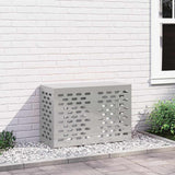 Air Conditioner Cover Silver 90 x 40 x 60 cm Stainless steel 865894