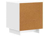 Bedside Cabinet with Drawer High Gloss White 43 x 41 x 66.5 cm 893869