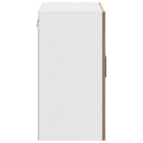 Kitchen Wall Cabinet with Glass Door Porto Artisan Oak 854096