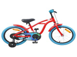 Kids Bike 16'' for 4-6 Years Old Red 42009321