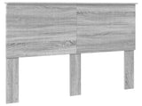 Bed Frame Grey Sonoma 120 x 190 cm Solid Pine Wood 3411042