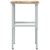 Workbench 80x60x cm Solid Wood Acacia Rectangular 3309712