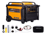 Inverter Petrol Generator Portable 7500W E-start with ATS Interface and wheels 33069025
