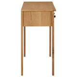 Dressing Table 110x40x75 cm Solid Oak Wood 327437