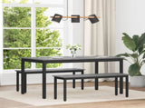 Dining Tables 140 x 80 x 75 cm METAL 892647