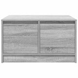 Coffee Table with Drawers Grey Sonoma 70.5x70x40 cm 3328413