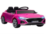 Audi Q8 e-tron Sportback Licensed 12V Ride on Car w/ Remote, 4 Spring Suspension Wheels, Headlights, T3398P378943