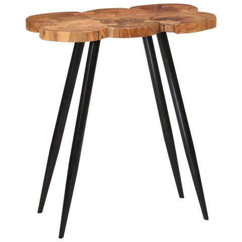 ZNTS Log Bar Table 90x54x105 cm Solid Wood Acacia 351786