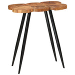 Log Bar Table 90x54x105 cm Solid Wood Acacia 351786