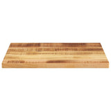 Table Top 60x50x3.8 cm Rectangular Solid Wood Rough Mango 371392