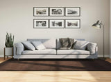 Medium Pile Soft and Washable Rug HUARTE Brown 200 x 140 cm 42022468