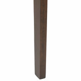 Dining Chair 2 pcs Light Brown and Light Solid Rubber Wood 42020501