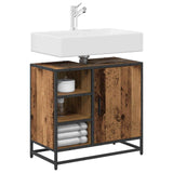 Bathroom Cabinet Old Wood 65 x 33 x 60 cm Engineered Wood 883634