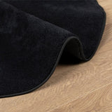 Rug OVIEDO Short Pile Black 160 cm 375568