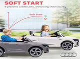 Audi Q8 e-tron Sportback Licensed 12V Ride on Car w/ Remote, 4 Spring Suspension Wheels, Headlamps, T3398P422395