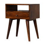 Modern Chestnut Solid Wood Bedside IN1691