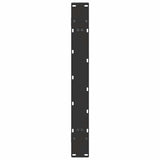 Dining Table Legs A-Shaped 2 pcs Black 90x cm Steel 4012860