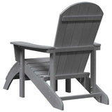 Adirondack Chair Light Grey 82 x 74 x 92 cm HDPE 42006632