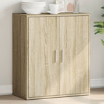 ZNTS Sideboard Sonoma Oak 79x38x80 cm Engineered Wood 840515