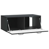 Wall-Mounted TV Cabinet Black 78.5 x 41 x 30 cm Engineered Wood 899026