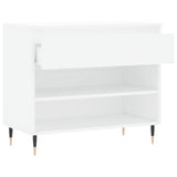 Shoe Cabinet White 70x36x60 cm Engineered Wood 831428