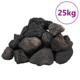 Volcanic Rocks 25 kg Black 5-8 cm 3217185