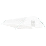 Greenhouse with Steel Frame White 132 m² 22x6x2.85 m 3188125
