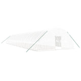 Greenhouse with Steel Frame White 132 m² 22x6x2.85 m 3188125