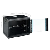 9U Wall Mounted Network Cabinet 19 IP20 600x450x510 mm 30166