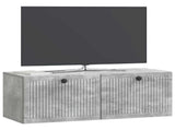 Wall-Mounted TV Cabinet Concrete Grey 78.5 x 31 x 30 cm 898038